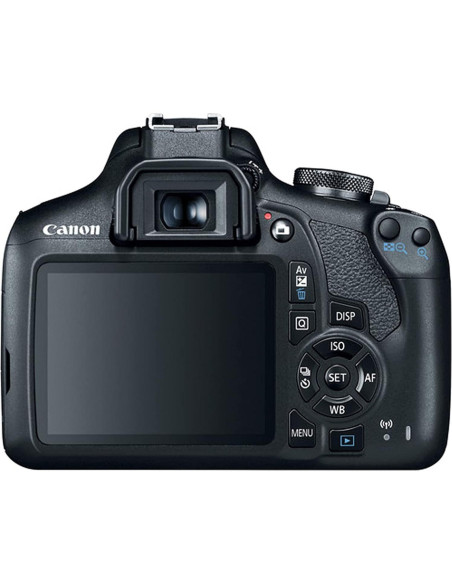 Cámara DSLR Canon EOS Rebel T7 + Lentes 18-55mm y 420-800mm