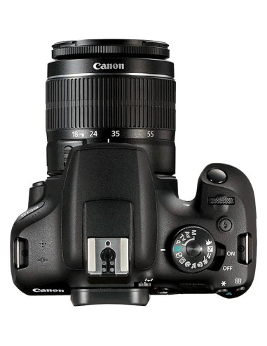 Cámara DSLR Canon EOS Rebel T7 + Lentes 18-55mm y 420-800mm