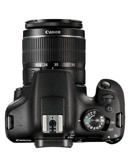 Cámara DSLR Canon EOS Rebel T7 + Lentes 18-55mm y 420-800mm