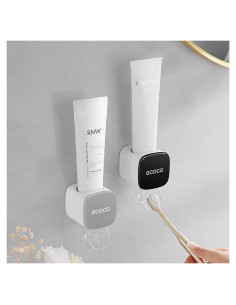 Dispensador de Pasta de Dientes Automático LORVOR 2 Pcs Montaje en Pared