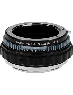 Adaptador Fotodiox DLX Stretch Pentax K a Nikon Z con Filtros ND 2