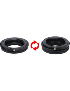 Adaptador de Lente Macro Haoge LM a Fujifilm X - Enfoque Manual 2