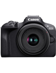 Cámara Sin Espejo Canon EOS R100 + Lente 18-45mm + Accesorios 2