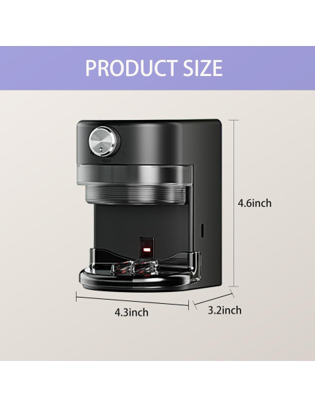 Dispensador Automático de Pasta de Dientes Wekity Negro