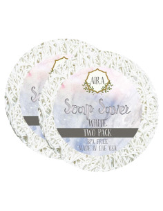 Aira Soap Saver - Elevador de Jabón Bioplástico - Paquete de 2