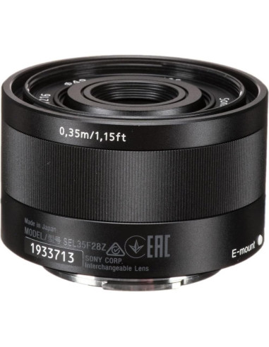 Lente Sony Sonnar T FE 35mm f/2.8 ZA + Kit de Filtros y Limpieza