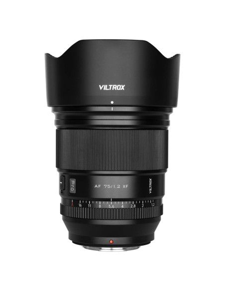 Lente VILTROX 75mm f/1.2 PRO XF para Fujifilm X-Mount
