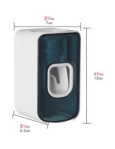 Soporte para Cepillos de Dientes LUEXBOX 2 Ranuras Azul 2