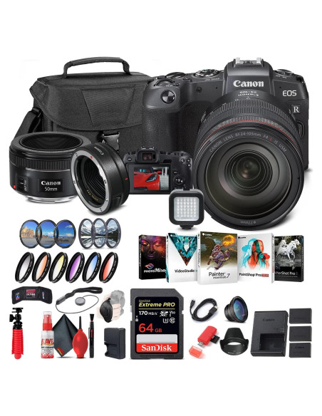 Cámara Digital Sin Espejo Canon EOS RP 26.2MP + Lente 24-105mm