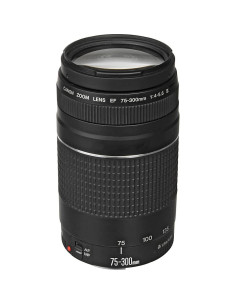 Lente Canon EF 75-300mm f/4-5.6 III + Kit Completo 2
