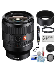 Lente Sony FE 50mm f/1.4 GM para Sony E + Filtro UV 67mm