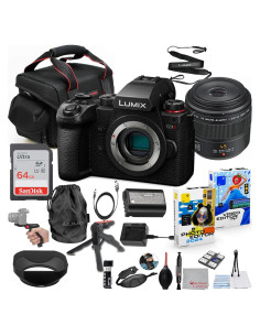 Cámara Sin Espejo Panasonic Lumix G9 II + Lente 45mm f/2.8 + Accesorios
