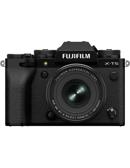 Cámara Fujifilm X-T5 Mirrorless 40MP con Lente 16-50mm y Accesorios
