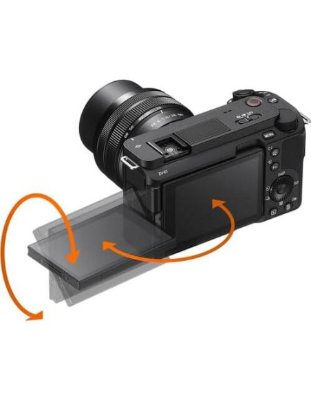Cámara Sin Espejo Sony ZV-E1 Negra con Lente 28-60mm y Accesorios