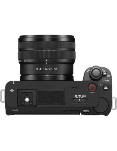 Cámara Sin Espejo Sony ZV-E1 Negra con Lente 28-60mm y Accesorios