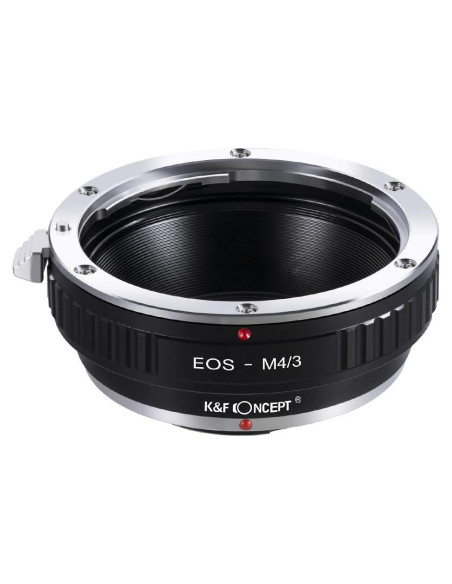 Adaptador K&F Concept Canon EF a M4/3 para Olympus y Panasonic