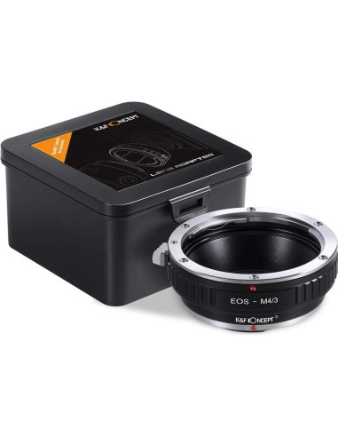 Adaptador K&F Concept Canon EF a M4/3 para Olympus y Panasonic