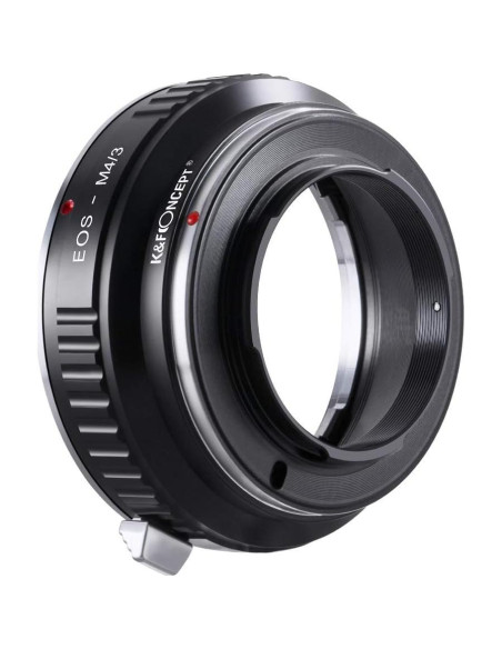 Adaptador K&F Concept Canon EF a M4/3 para Olympus y Panasonic