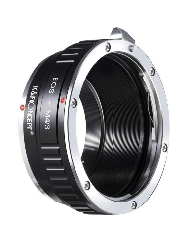Adaptador K&F Concept Canon EF a M4/3 para Olympus y Panasonic