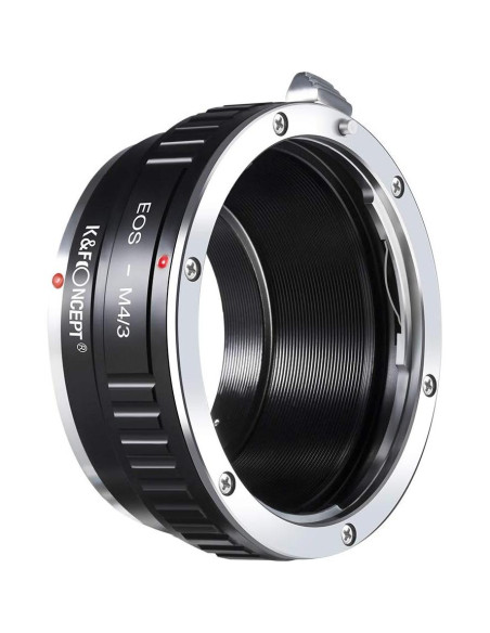 Adaptador K&F Concept Canon EF a M4/3 para Olympus y Panasonic