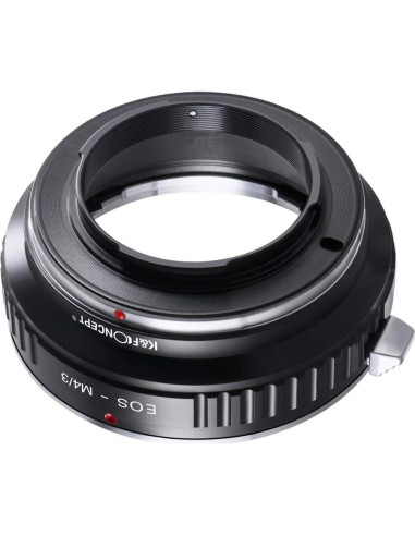 Adaptador K&F Concept Canon EF a M4/3 para Olympus y Panasonic