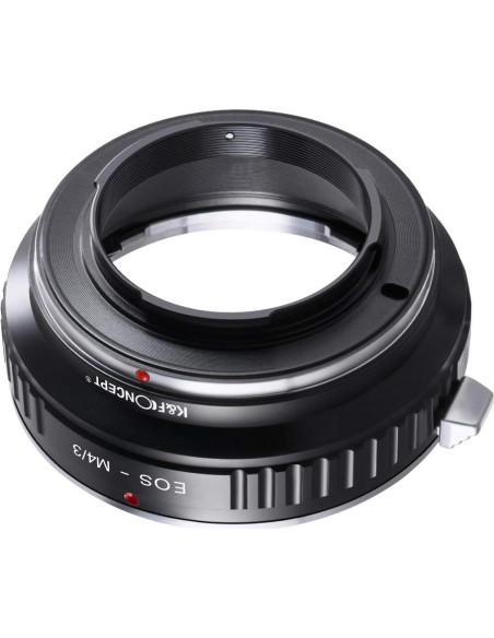 Adaptador K&F Concept Canon EF a M4/3 para Olympus y Panasonic