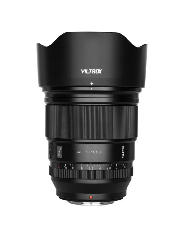 Lente VILTROX 75mm f/1.2 PRO para Nikon Z - Gran Apertura