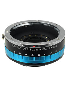 Adaptador Fotodiox Pro IRIS Canon EOS EF a Sony E-Mount