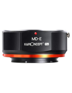 Adaptador K&F Concept MD a NEX para Lentes Minolta a Sony E