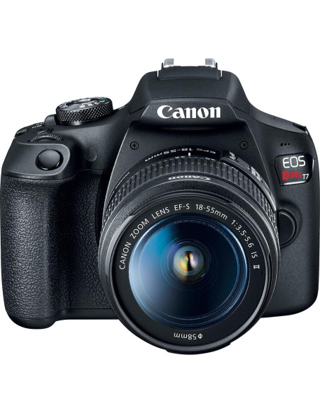 Cámara DSLR Canon EOS Rebel T7 2000D con 3 Lentes y Accesorios