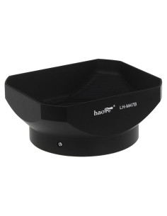 Sombrero de Lente de Metal Haoge LH-M47B para Olympus M.ZUIKO 12mm