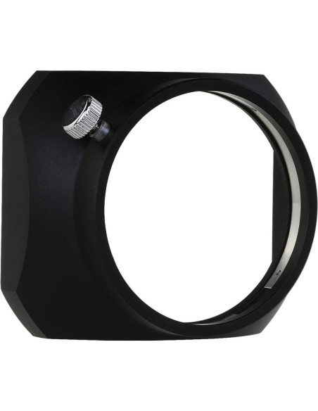 Sombrero de Lente de Metal Haoge LH-M47B para Olympus M.ZUIKO 12mm