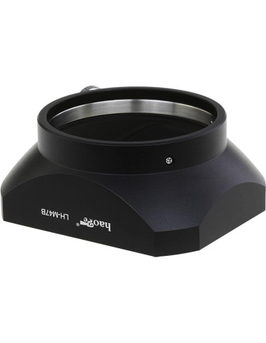 Sombrero de Lente de Metal Haoge LH-M47B para Olympus M.ZUIKO 12mm