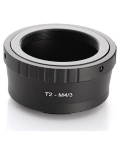 Adaptador T2 a Micro Cuatro Tercios FocusFoto para Olympus y Panasonic