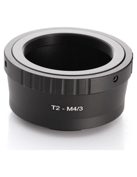 Adaptador T2 a Micro Cuatro Tercios FocusFoto para Olympus y Panasonic