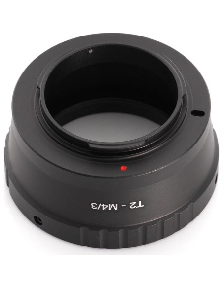 Adaptador T2 a Micro Cuatro Tercios FocusFoto para Olympus y Panasonic