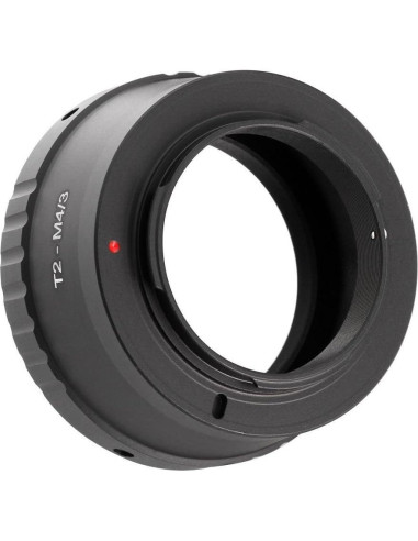 Adaptador T2 a Micro Cuatro Tercios FocusFoto para Olympus y Panasonic