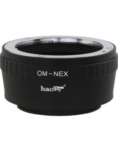 Adaptador de Lente Haoge Olympus OM a Sony E-mount 2