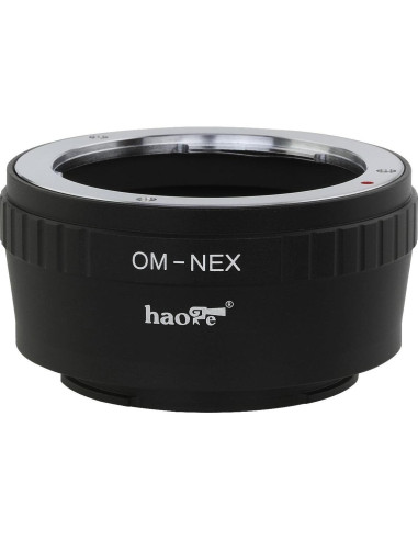 Adaptador de Lente Haoge Olympus OM a Sony E-mount
