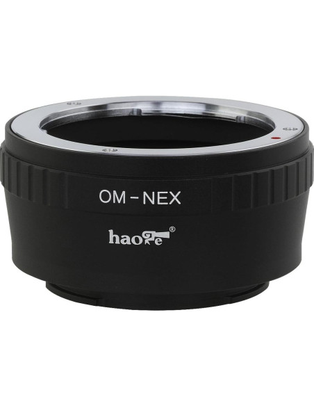 Adaptador de Lente Haoge Olympus OM a Sony E-mount