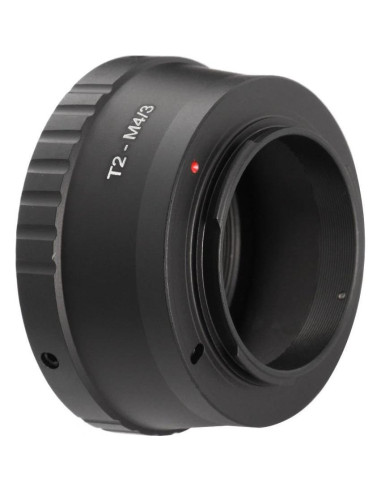 Adaptador T2 a Micro Cuatro Tercios FocusFoto para Olympus y Panasonic
