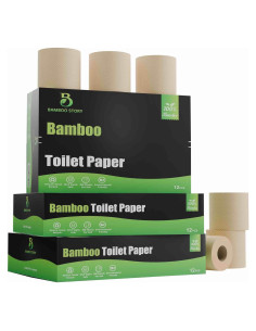 Papel Higiénico Ecológico Bamboo Story 12 Rollos 3PLY