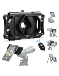 Adaptador de Teléfono para Telescopio Evil Eye 360 Rotatable