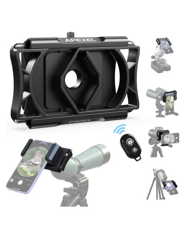 Adaptador de Teléfono para Telescopio Evil Eye 360 Rotatable