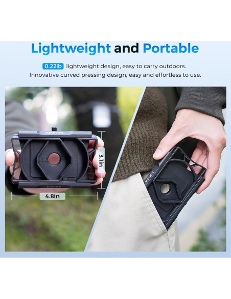 Adaptador de Teléfono para Telescopio Evil Eye 360 Rotatable