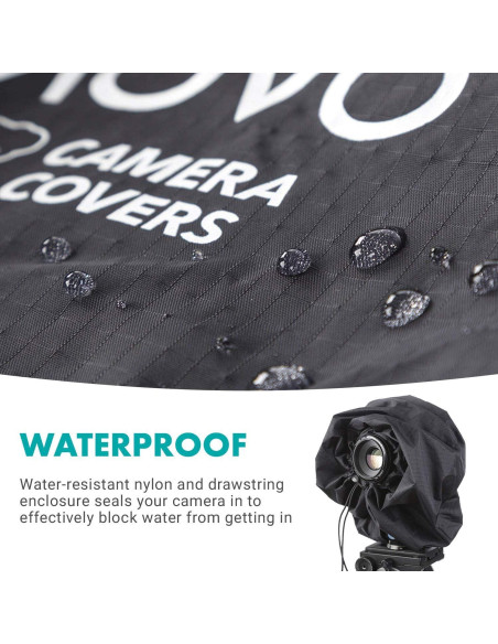 Cubierta de Lluvia Movo CRC-11 para Cámaras DSLR y Sin Espejo