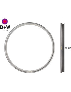 Filtro UV Haze B+W 77mm T-PRO Ultra Slim MRC Nano 2