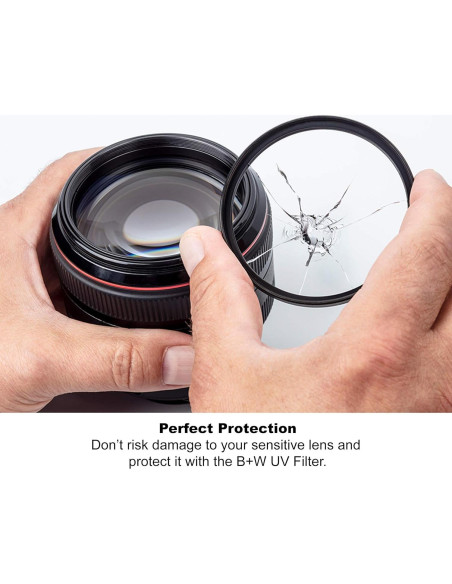 Filtro UV Haze B+W 77mm T-PRO Ultra Slim MRC Nano