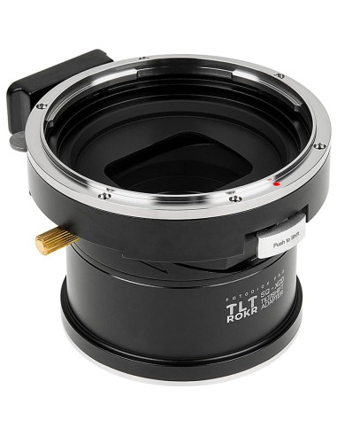 Adaptador Fotodiox Pro TLT ROKR para Lentes Bronica SQ a Hasselblad X