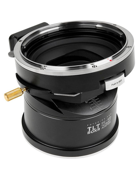 Adaptador Fotodiox Pro TLT ROKR para Lentes Bronica SQ a Hasselblad X